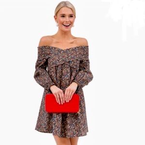 Floral Off-Shoulder Dress